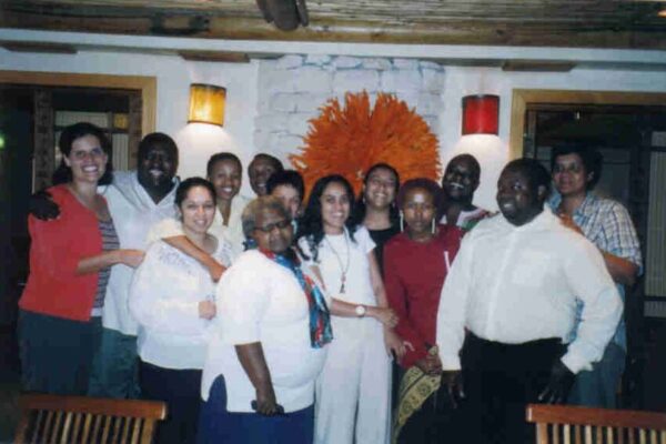 A group photo of leaders from CBU South Africa smiling